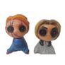Button Eye Horror Doll and Bride Resin Figure Set AE Treasures Handmade Fan Art Image 5