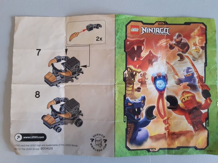 LEGO Ninjago ATV Car (partial)