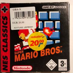 Super Mario Bros NES classics GBA Nintendo Gameboy advance game boy