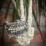 Alternative Industrial Wearable Art Soldered Teeth Cuff Bracelet Weirdos Gift Image 3
