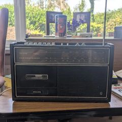 Vintage Philips RR365 Radiorecorder - FM Radio Working