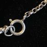 Sterling silver Amber gemmed cross pendant on 925 chain Image 3