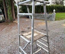 Collapsible safety platform/ ladder/podium hop up platform