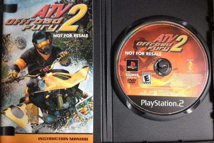 ATV Off Road Fury 2 [2002] (Playstation 2 Game) [NTSC - U/C]