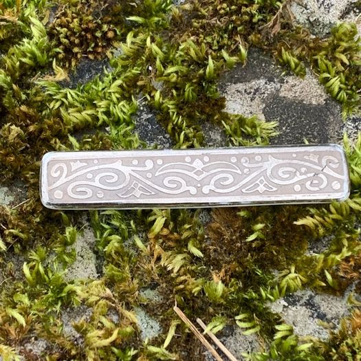 Vintage Rosenthal Porcelain Brooch