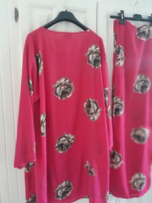 Two Piece, Masai Tunic and Long Scarf