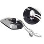 New Aluminum 2 Pcs Safety Adjustable Mirror Bike Bicycle Rear View Glass #1458 Image 3