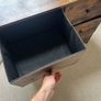Wooden Drawer Dresser with 6 fabric drawers Image 2