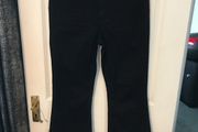 ASOS black flared high waisted jeans 28/30