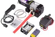 2 tone 4500 lbs 12V Electric Winch, IP55 Waterproof Off-Road Winch for Car/ATV/Boat/Trailer
