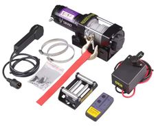 2 tone 4500 lbs 12V Electric Winch, IP55 Waterproof Off-Road Winch for Car/ATV/Boat/Trailer