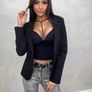 Black top with thin straps Image 5