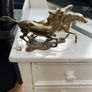 vintage brass horses Image 3