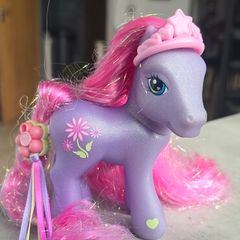Petal Blossom with Barette and Crown Accessoriess MLP G1 My Little Pony 2002
