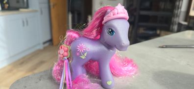 Petal Blossom with Barette and Crown Accessoriess MLP G1 My Little Pony 2002
