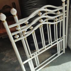 Single Bed Metal Headboard