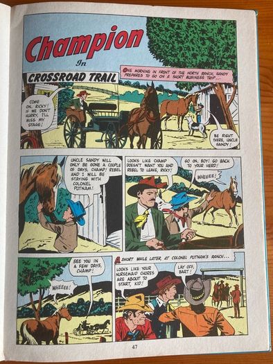 Western annual:'Champion The Wonder Horse' 1958