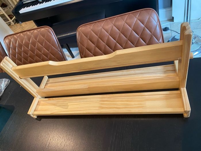 Wooden IKEA MALA Paper roll holder