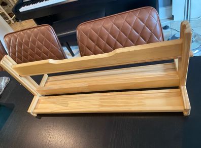 Wooden IKEA MALA Paper roll holder