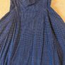 Navy Swing Dress With Pockets Image 2