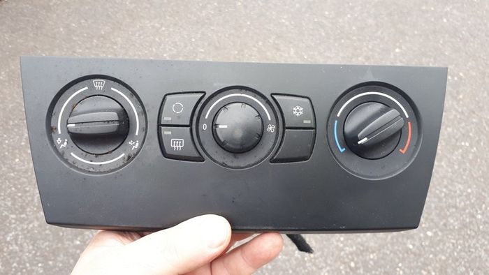bmw e90 climate control panel