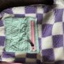 Next CHECKED - Fleece jacket - purple Image 6