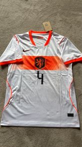 Virgil Van Dijk Netherlands World Cup Away jersey 2026