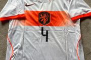 Virgil Van Dijk Netherlands World Cup Away jersey 2026
