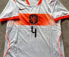 Virgil Van Dijk Netherlands World Cup Away jersey 2026