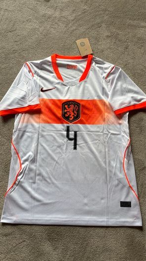 Virgil Van Dijk Netherlands World Cup Away jersey 2026
