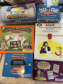 speech & language therapy materials