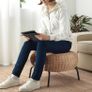 IKEA GAMLEHULT - rattan footstool with storage Image 3