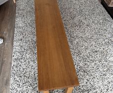 oak bench