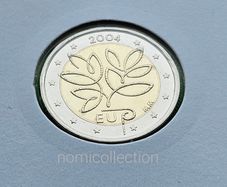 Finland 2004 year Uncirculated 2 Euro coin.