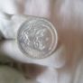UNC 1980 Egypt Silver One Pound Coin Image 2