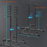 Squat Rack Multi-Function Barbell Rack Height Adjustable Dip Stand Home Gym Weight Lifting Bench Press Dip Station Push up Portable Strength Training Dumbbell Rack (FREE POSTAGE) Image 4