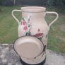 vintage french milk can Image 3