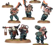 Warhammer 40K Leagues of Votann Cthonian Berserks