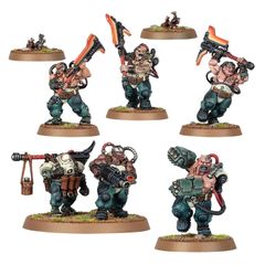Warhammer 40K Leagues of Votann Cthonian Berserks