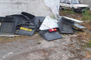 Mercedes actros mudguard rear