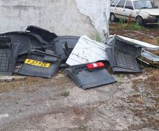 Mercedes actros mudguard rear