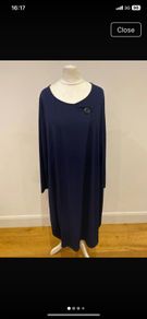 Navy tulip dress size 16