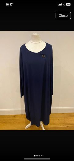 Navy tulip dress size 16