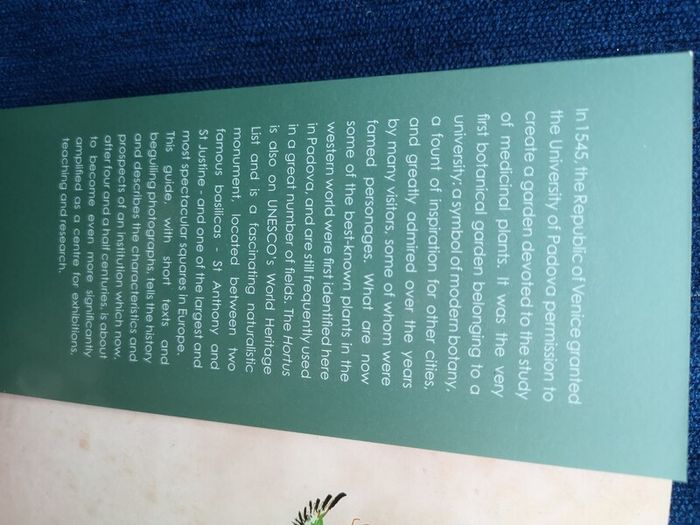 1545 The Hortus Simplicium Of Padova - The Oldest University Botanical Garden In The World