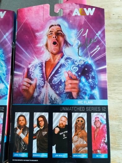 Wwe Aew Ric Flair Unmatched Series 12 #90 And #96 Chase