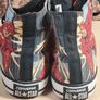 CONVERSE THE FLASH Hi tops canvas trainers runners Size UK 7 EU 40 mens women unisex DC COMICS Image 7
