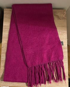 Long Alpaca Wool Scarf