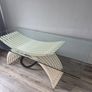 7ft glass table Image 4
