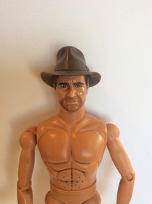 Indiana Jones Whip Cracking Action Figure with Sounds 2007 Hasbro