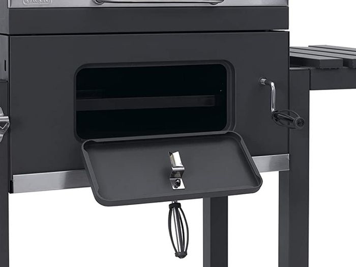 Grillwagen Toronto Click Charcoal Barbecue, Anthracite/Stainless Steel, 56 x 41.5 cm (FREE POSTAGE)